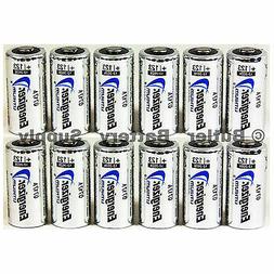 12 x CR123 Energizer 3V Lithium Batteries 