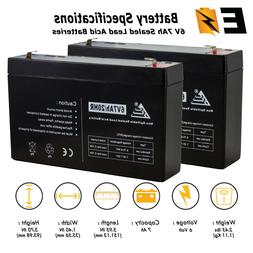 ExpertBattery 6V 7Ah SLA Battery Replacement for Toyo 3FM7 -