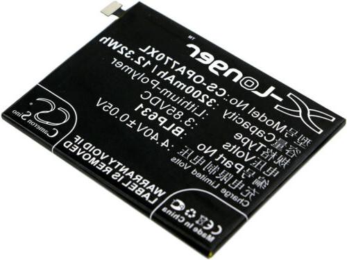 Battery Youth, F5 Youth Dual SIM, F5 Youth Dual SIM